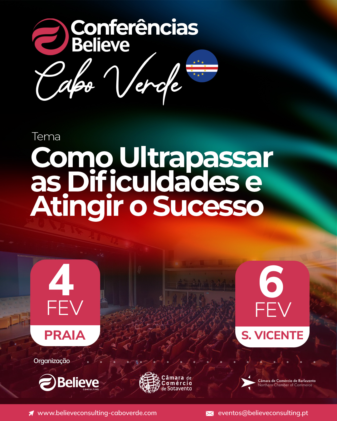 Conferência “Como Ultrapassar as Dificuldades …”